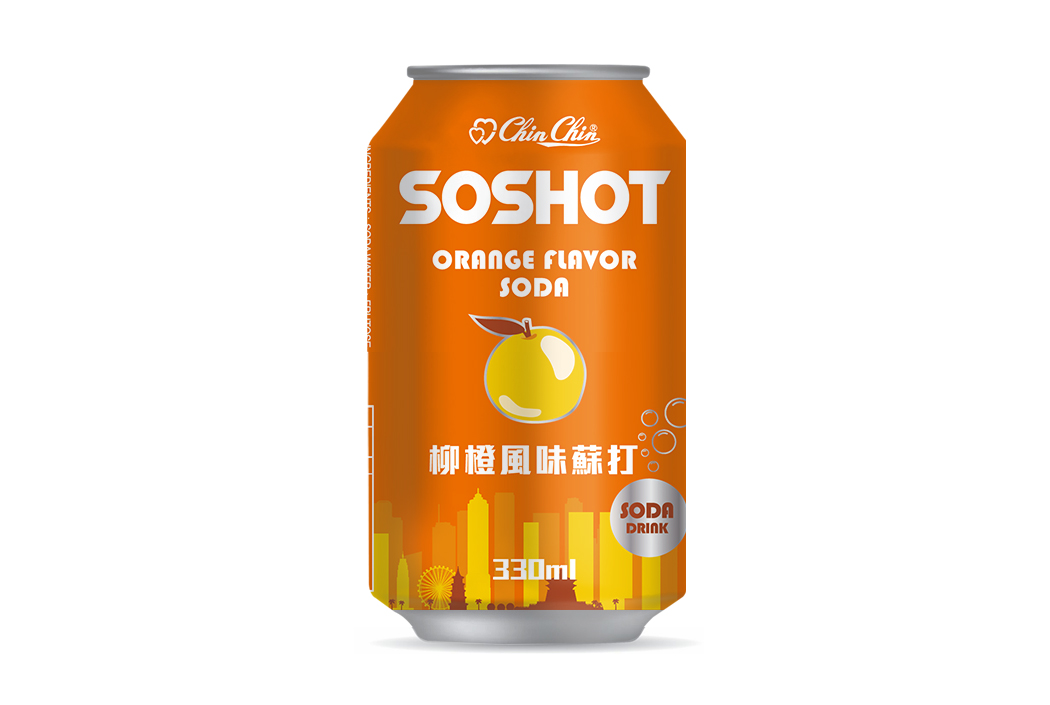 ORANGE FLAVOR SODA