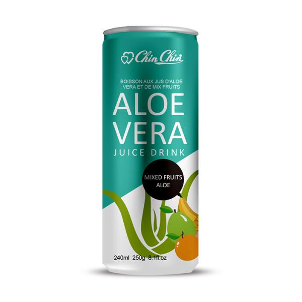 ALOEVERA JUICE DRINK-MIXED FRUITS 240ml